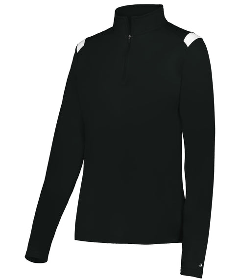 Badger Sport Ladies On The Rise 1/4 Zip Pullover